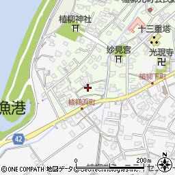 熊本県八代市植柳元町5430周辺の地図