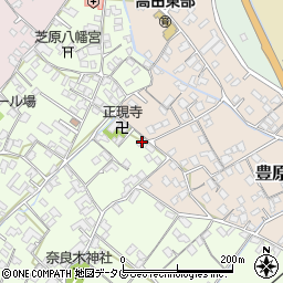 熊本県八代市奈良木町19周辺の地図
