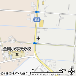 熊本県八代市葭牟田町508-3周辺の地図