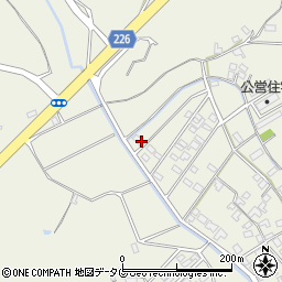 宮崎県東臼杵郡門川町加草1616周辺の地図