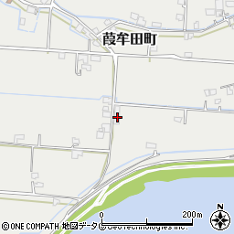 熊本県八代市葭牟田町307周辺の地図