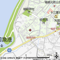 熊本県八代市植柳元町5398周辺の地図