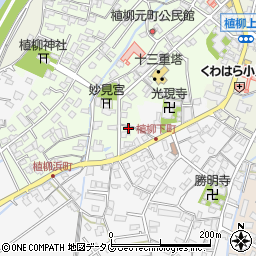 熊本県八代市植柳元町5585周辺の地図