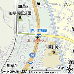 門川町総合文化会館門川海浜総合公園プール周辺の地図