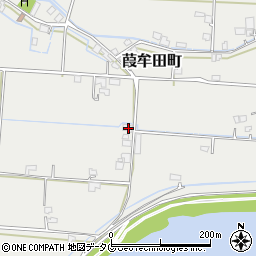 熊本県八代市葭牟田町974周辺の地図