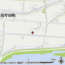 熊本県八代市葭牟田町237-3周辺の地図