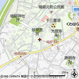 熊本県八代市植柳元町5563周辺の地図