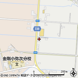 熊本県八代市葭牟田町756-3周辺の地図