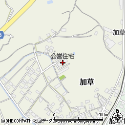 宮崎県東臼杵郡門川町加草1581周辺の地図