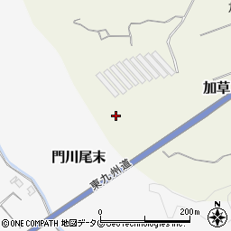宮崎県東臼杵郡門川町加草4191周辺の地図