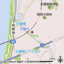 熊本県八代市古麓町863-1周辺の地図