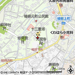 熊本県八代市植柳元町5642周辺の地図