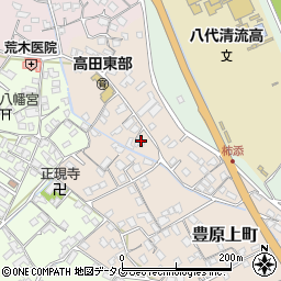 熊本県八代市豊原上町2943周辺の地図