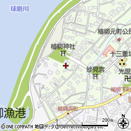 熊本県八代市植柳元町5307周辺の地図