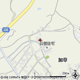 宮崎県東臼杵郡門川町加草1689周辺の地図