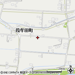 熊本県八代市葭牟田町1017周辺の地図