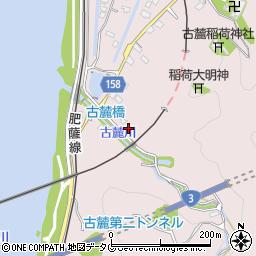 熊本県八代市古麓町862周辺の地図