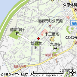 熊本県八代市植柳元町5550周辺の地図