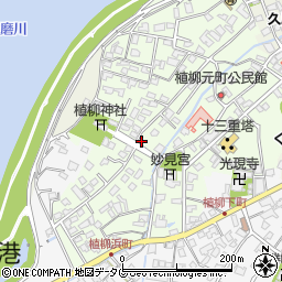 熊本県八代市植柳元町5470-2周辺の地図