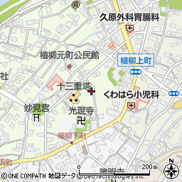 熊本県八代市植柳元町5665周辺の地図