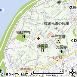 熊本県八代市植柳元町5468-2周辺の地図