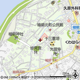 熊本県八代市植柳元町5549周辺の地図
