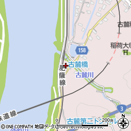 熊本県八代市古麓町869周辺の地図