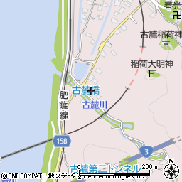熊本県八代市古麓町861-1周辺の地図