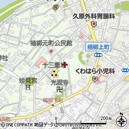 熊本県八代市植柳元町5660周辺の地図