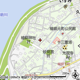 熊本県八代市植柳元町5272周辺の地図