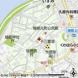 熊本県八代市植柳元町5540周辺の地図