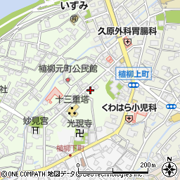熊本県八代市植柳元町5667周辺の地図