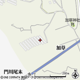 宮崎県東臼杵郡門川町加草4192周辺の地図