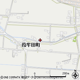 熊本県八代市葭牟田町301-1周辺の地図
