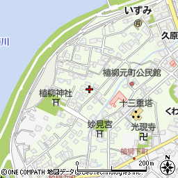 熊本県八代市植柳元町5231-1周辺の地図