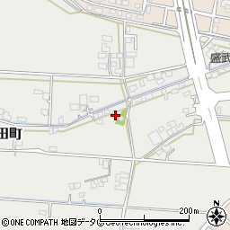 熊本県八代市葭牟田町1007周辺の地図