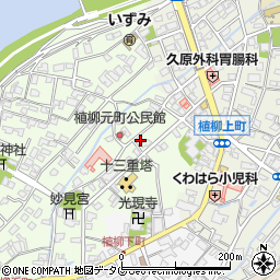 熊本県八代市植柳元町5670周辺の地図