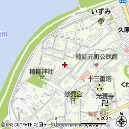 熊本県八代市植柳元町5222周辺の地図