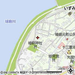 熊本県八代市植柳元町5209周辺の地図