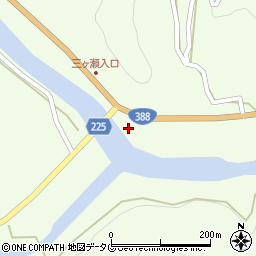宮崎県東臼杵郡門川町川内周辺の地図