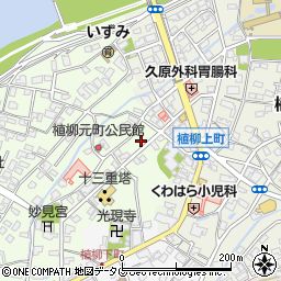 熊本県八代市植柳元町5675-7周辺の地図