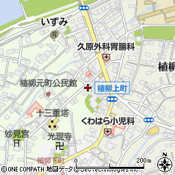熊本県八代市植柳元町5718周辺の地図