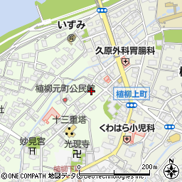 熊本県八代市植柳元町5675周辺の地図