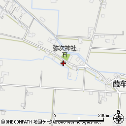 熊本県八代市葭牟田町864周辺の地図