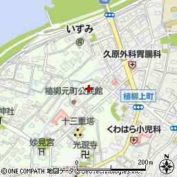 熊本県八代市植柳元町5519-3周辺の地図