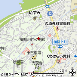 熊本県八代市植柳元町5519-3周辺の地図