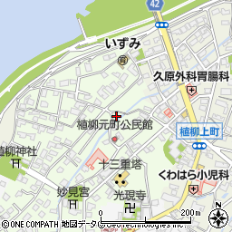 熊本県八代市植柳元町5512周辺の地図