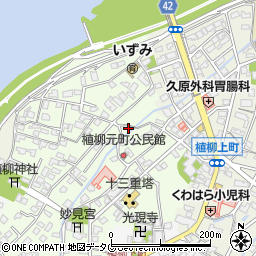 熊本県八代市植柳元町5515周辺の地図