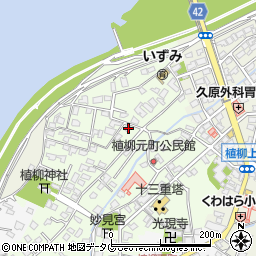 熊本県八代市植柳元町5182周辺の地図