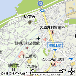 熊本県八代市植柳元町5850周辺の地図